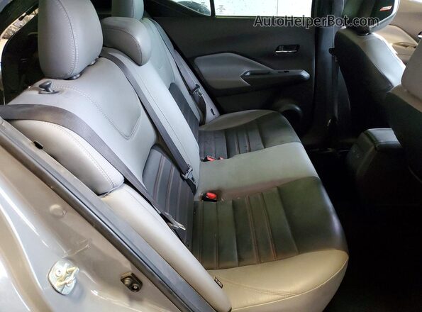 3N1CP5DV2ML492795 2021 NISSAN KICKS Gray Вид задньої частини салону