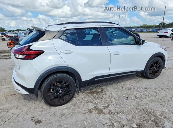 3N1CP5DV2NL491583 2022 NISSAN KICKS White Задня права чверть