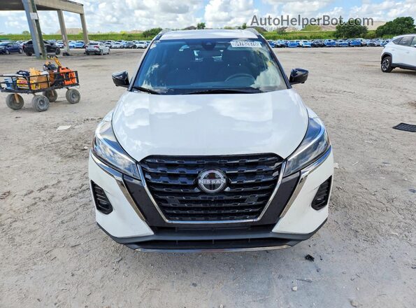 3N1CP5DV2NL491583 2022 NISSAN KICKS White Вид спереду