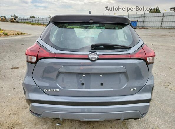 3N1CP5DV2PL489383 2023 NISSAN KICKS Серый Вид сзади