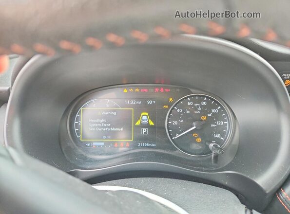 3N1CP5DV2PL489383 2023 NISSAN KICKS Серый Вид щитка приборов