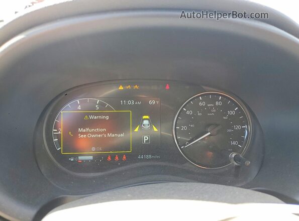 3N1CP5DV2PL489786 2023 NISSAN KICKS White Սարքավորումների վահանակի տեսք