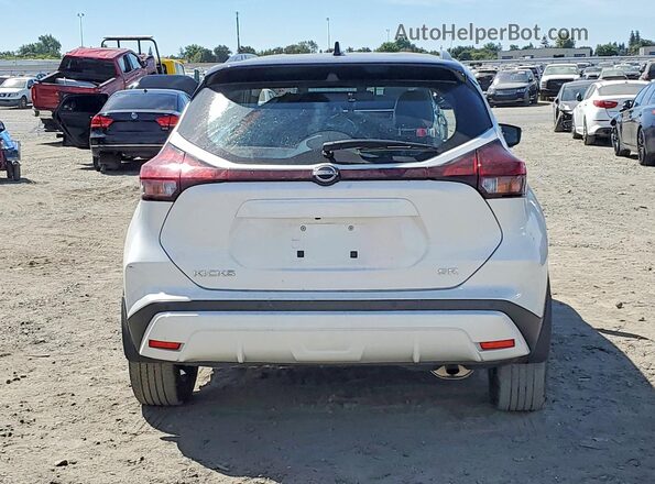 3N1CP5DV2PL489786 2023 NISSAN KICKS White Հետևի տեսք