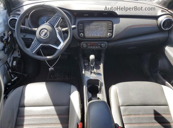 3N1CP5DV2PL489786 2023 NISSAN KICKS White Առջևի վահանակի տեսք