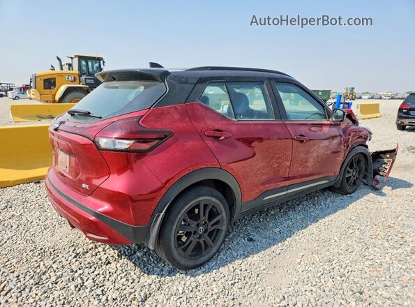 3N1CP5DV2RL484123 2024 NISSAN KICKS Red Tył prawy