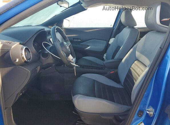 3N1CP5DV2RL494831 2024 NISSAN KICKS Blue Vista interior delantera