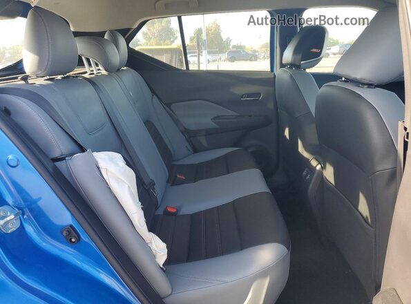 3N1CP5DV2RL494831 2024 NISSAN KICKS Blue Vista de los asientos traseros