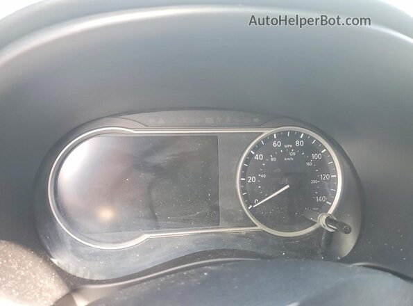 3N1CP5DV3LL545647 2020 NISSAN KICKS Белый Вид щитка приборов