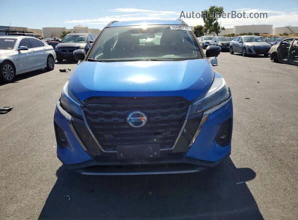 3N1CP5DV3ML529286 2021 NISSAN KICKS Blue Vista frontal