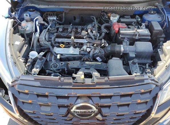3N1CP5DV3ML529286 2021 NISSAN KICKS Blue Vista interior trasera