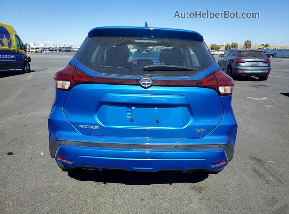 3N1CP5DV3ML529286 2021 NISSAN KICKS Blue Vista trasera
