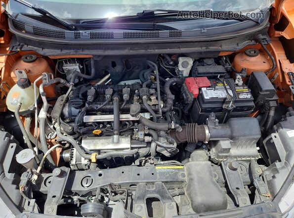 3N1CP5DV3PL525470 2023 NISSAN KICKS Orange Widok wnętrza z tyłu