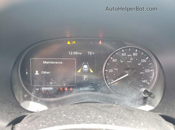 3N1CP5DV3RL491730 2024 NISSAN KICKS Белый Вид щитка приборов