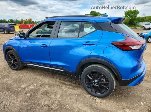 3N1CP5DV3RL536276 2024 NISSAN KICKS Blue Задня ліва чверть