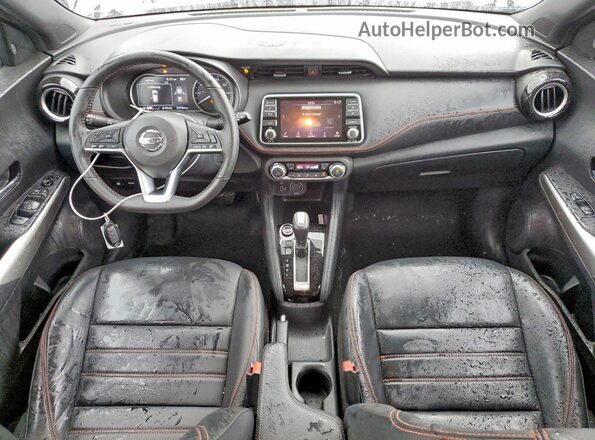 3N1CP5DV4LL541543 2020 NISSAN KICKS Gray Вид панелі приладів