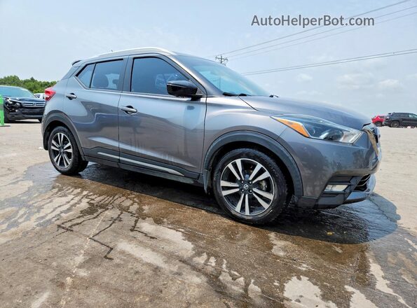 3N1CP5DV4LL544068 2020 NISSAN KICKS Gray Передня права чверть