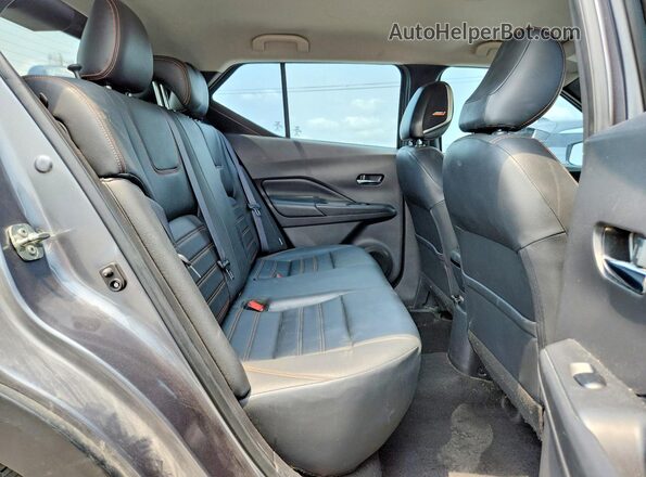 3N1CP5DV4LL544068 2020 NISSAN KICKS Gray Вид задніх сидінь