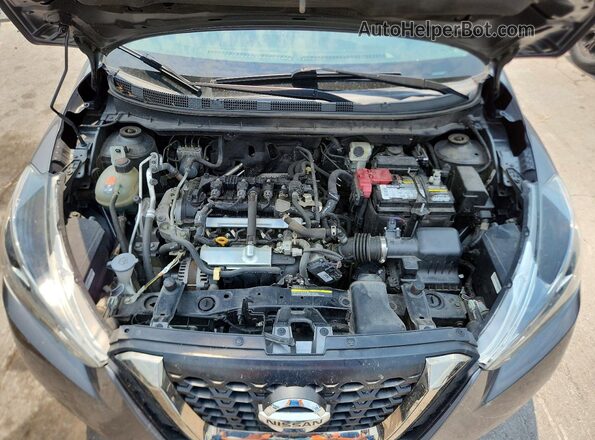 3N1CP5DV4LL544068 2020 NISSAN KICKS Gray Вид задньої частини салону