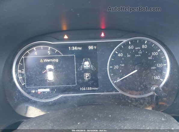 3N1CP5DV4LL552171 2020 NISSAN KICKS Белый Вид задних сидений