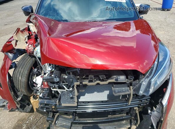3N1CP5DV4RL488402 2024 NISSAN KICKS Красный Вид подкапотного пространства