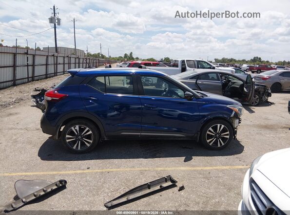 3N1CP5DV5LL525237 2020 NISSAN KICKS Blue Вид задньої частини салону