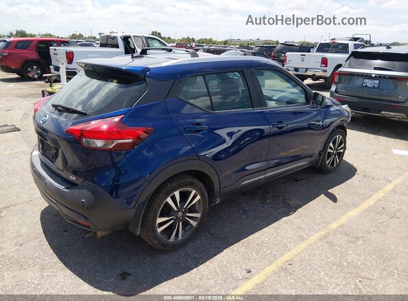 3N1CP5DV5LL525237 2020 NISSAN KICKS Blue Задня права чверть
