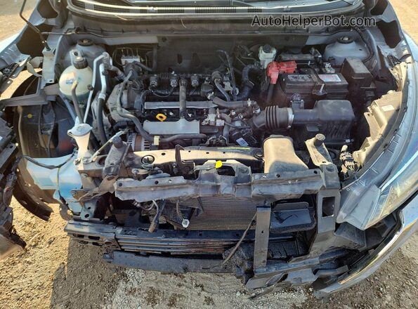 3N1CP5DV5ML535235 2021 NISSAN KICKS Gray Engine compartment view