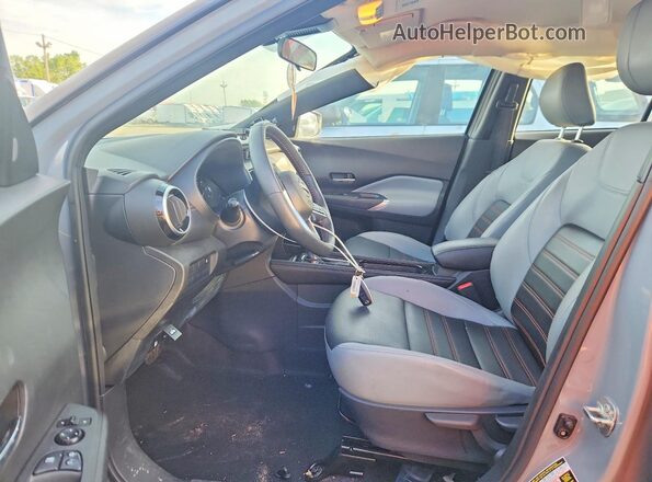 3N1CP5DV5PL512977 2023 NISSAN KICKS Gray უკანა სავარძლების ხედი