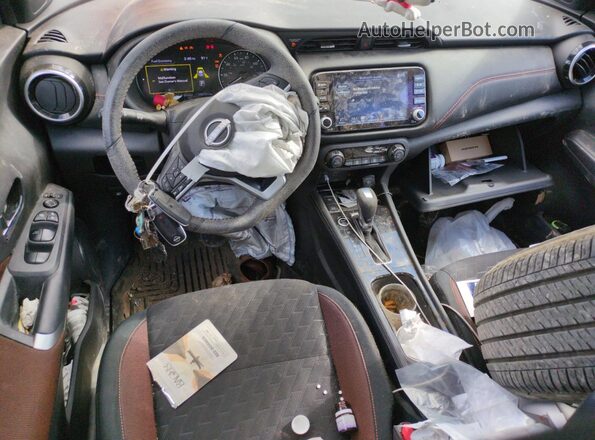 3N1CP5DV5RL542001 2024 NISSAN KICKS Black Առջևի վահանակի տեսք