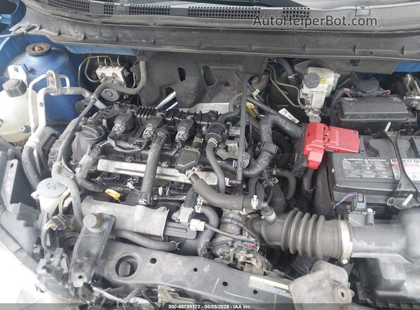 3N1CP5DV6ML553503 2021 NISSAN KICKS Blue Rear view