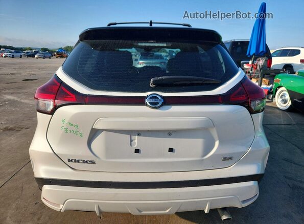 3N1CP5DV6ML553517 2021 NISSAN KICKS Белый Вид сзади