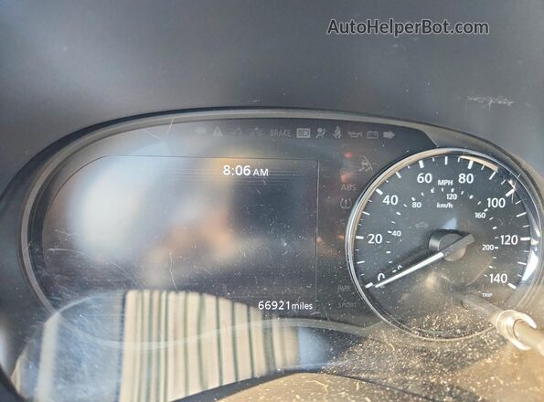 3N1CP5DV6ML553517 2021 NISSAN KICKS Белый Вид щитка приборов