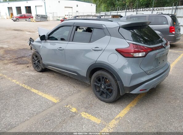 3N1CP5DV6ML556644 2021 NISSAN KICKS Gray Rear left