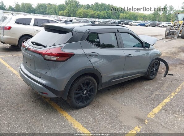 3N1CP5DV6ML556644 2021 NISSAN KICKS Gray Rear right