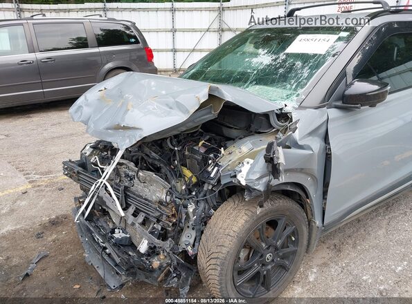 3N1CP5DV6ML556644 2021 NISSAN KICKS Gray Front view