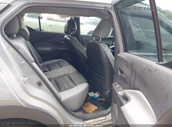 3N1CP5DV6ML556644 2021 NISSAN KICKS Gray VIN sticker view