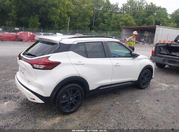 3N1CP5DV6PL476801 2023 NISSAN KICKS White Задня права чверть