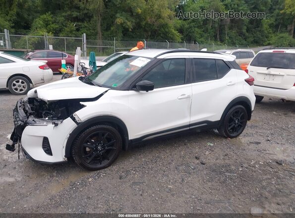3N1CP5DV6PL476801 2023 NISSAN KICKS White Передня ліва чверть