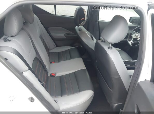 3N1CP5DV6PL476801 2023 NISSAN KICKS White Вид наклейки з VIN-кодом
