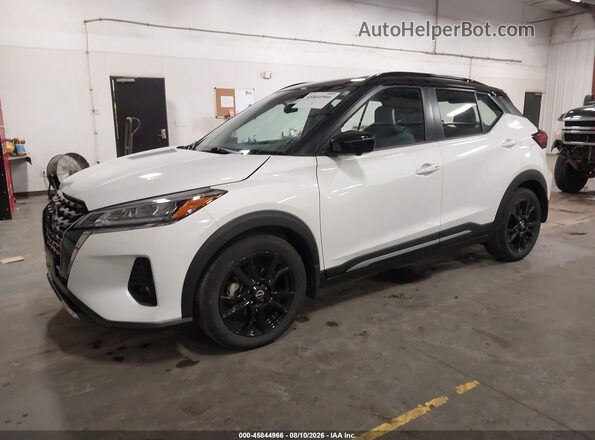 3N1CP5DV6PL571794 2023 NISSAN KICKS White Передня ліва чверть