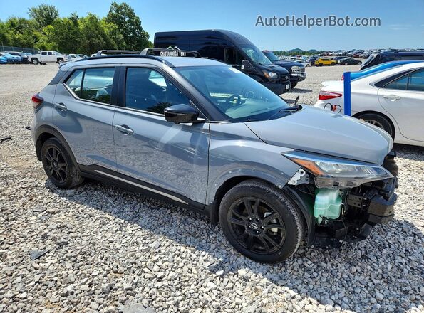 3N1CP5DV6RL519455 2024 NISSAN KICKS Silver Przód prawy