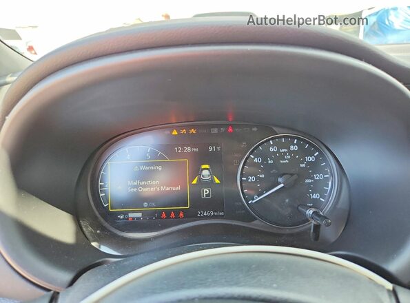 3N1CP5DV6RL519455 2024 NISSAN KICKS Silver Widok zestawu wskaźników