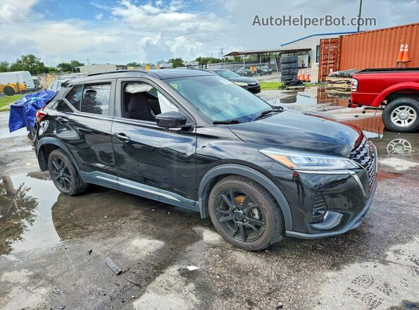 3N1CP5DV7ML548052 2021 NISSAN KICKS Black წინა მარჯვენა