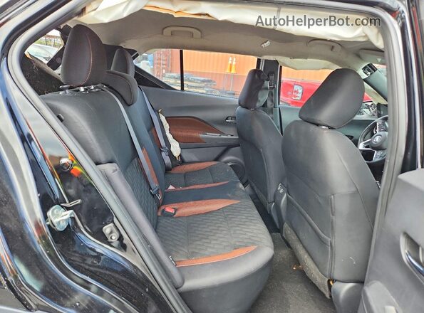 3N1CP5DV7ML548052 2021 NISSAN KICKS Black უკანა სალონის ხედი