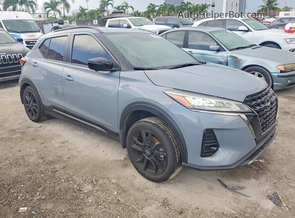 3N1CP5DV7RL553341 2024 NISSAN KICKS Gray Delantero derecho