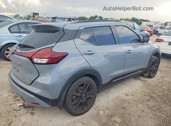 3N1CP5DV7RL553341 2024 NISSAN KICKS Gray Trasero derecho
