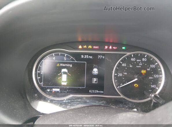 3N1CP5DV8LL540315 2020 NISSAN KICKS Black Widok tylnych siedzeń