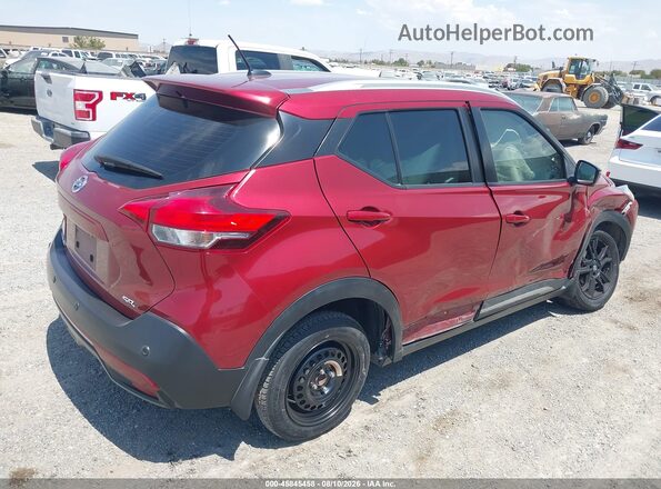 3N1CP5DV8LL564047 2020 NISSAN KICKS Maroon Rear right
