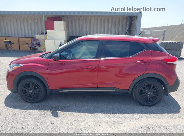 3N1CP5DV8LL564047 2020 NISSAN KICKS Maroon 360 interior view