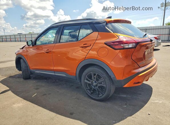 3N1CP5DV8NL479597 2022 NISSAN KICKS Оранжевый Задняя левая четверть